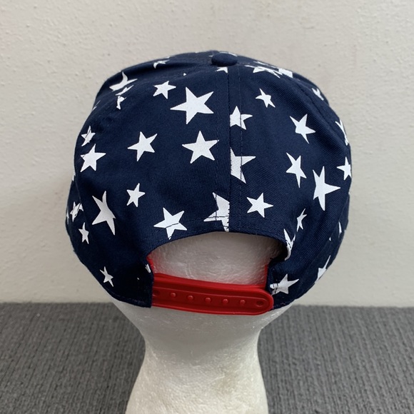 Stars & Stripes Snapback Hat Unisex OS Red White Blue Old Glory USA America Cap - Picture 8 of 14